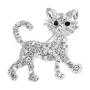 Brooch Pins for Women Fashion Alloy Cute Little Animal Cat Brooch Lapel Pin Ladies Clothing Pins Accessories Jewelry